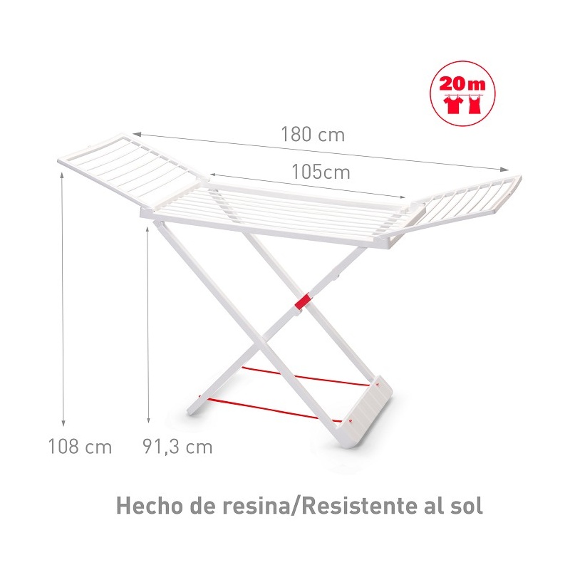 tendedero resina 18 M