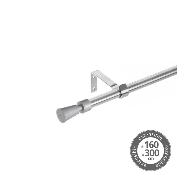 barra cortina metal 160-300