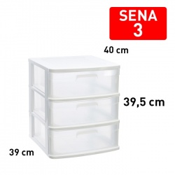 cajonera sena 3 cajones blanco