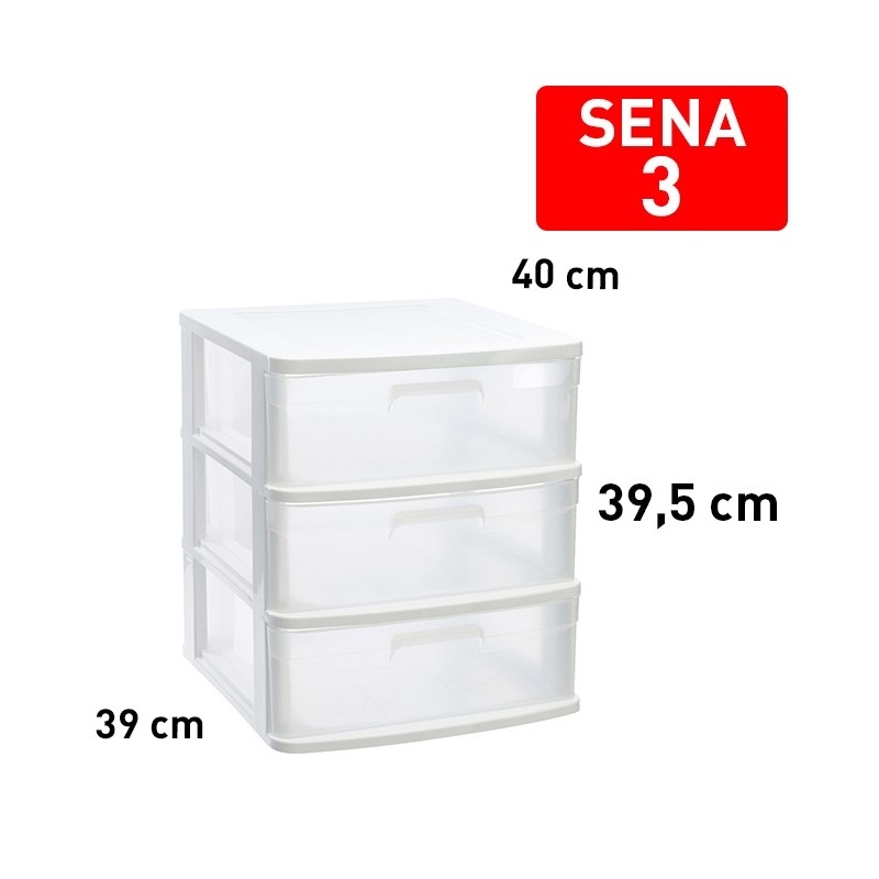 cajonera sena 3 cajones blanco