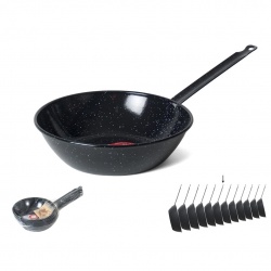 sarten honda esmaltada 26 cm