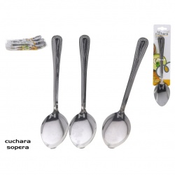 cuchara mesa inox  x3