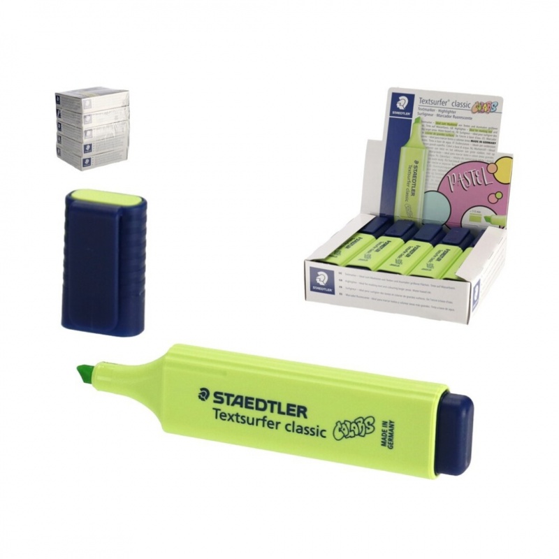 marcador staedtler verde lima