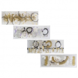 cuadro pintado a mano 150x50