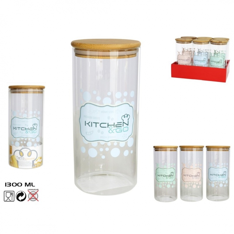 tarro bambu 1300 ml
