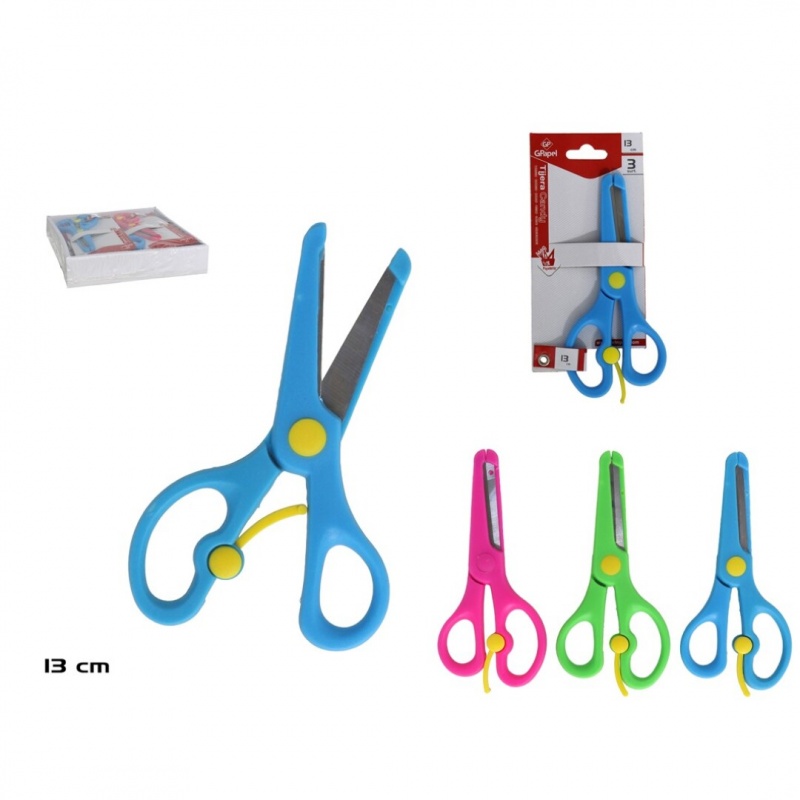 tijeras escolar 13 cm
