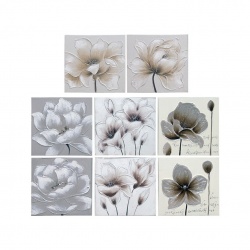 cuadro 40x40x3  pintado a mano