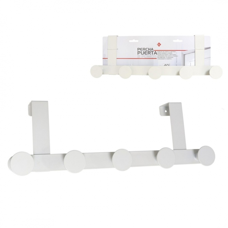 percha 5 pomos  40 cm