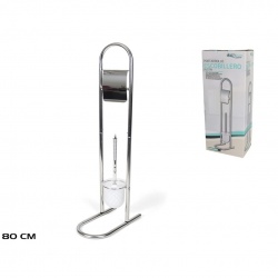 portarrollos escobillero cromado