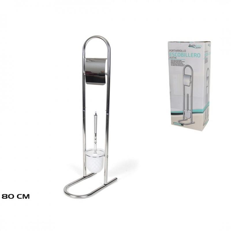 portarrollos escobillero cromado