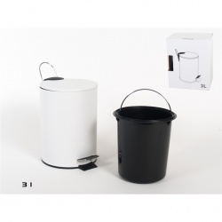 papelera  3 L blanco