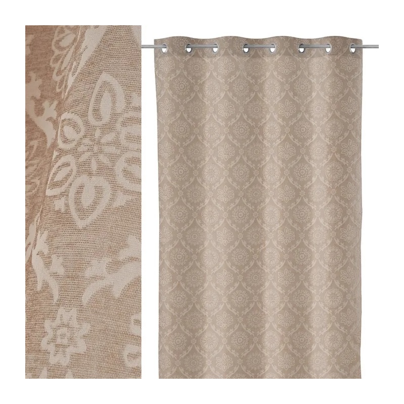 cortina jaquard 135x260