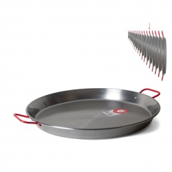 paellera valenciana 46 cm pulida