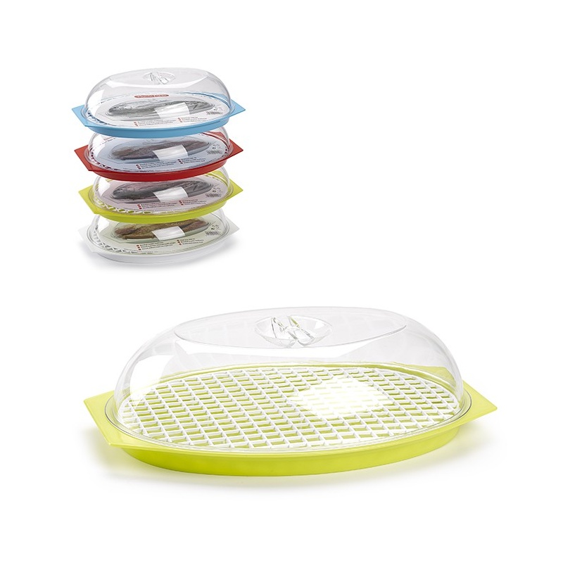 fuente para pescado con tapa