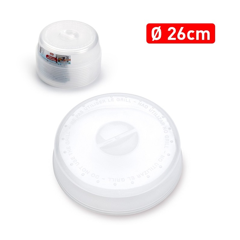 tapa microondas 26 cm