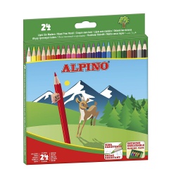 lapices alpino largos 24 colores