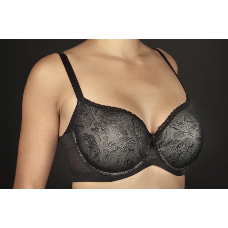 sujetador violeta 105 negro