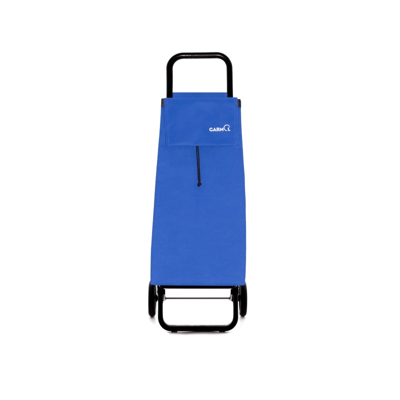 carro compra garmol g5 poliester azul 4 ruedas