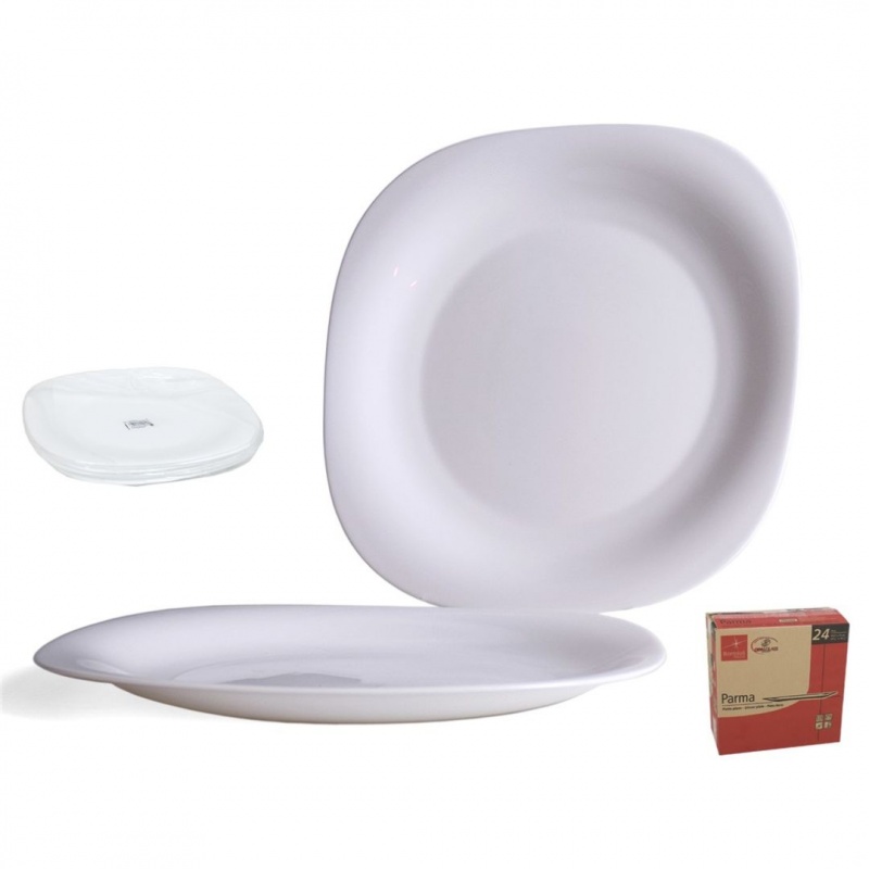 set de 6 platos llanos 